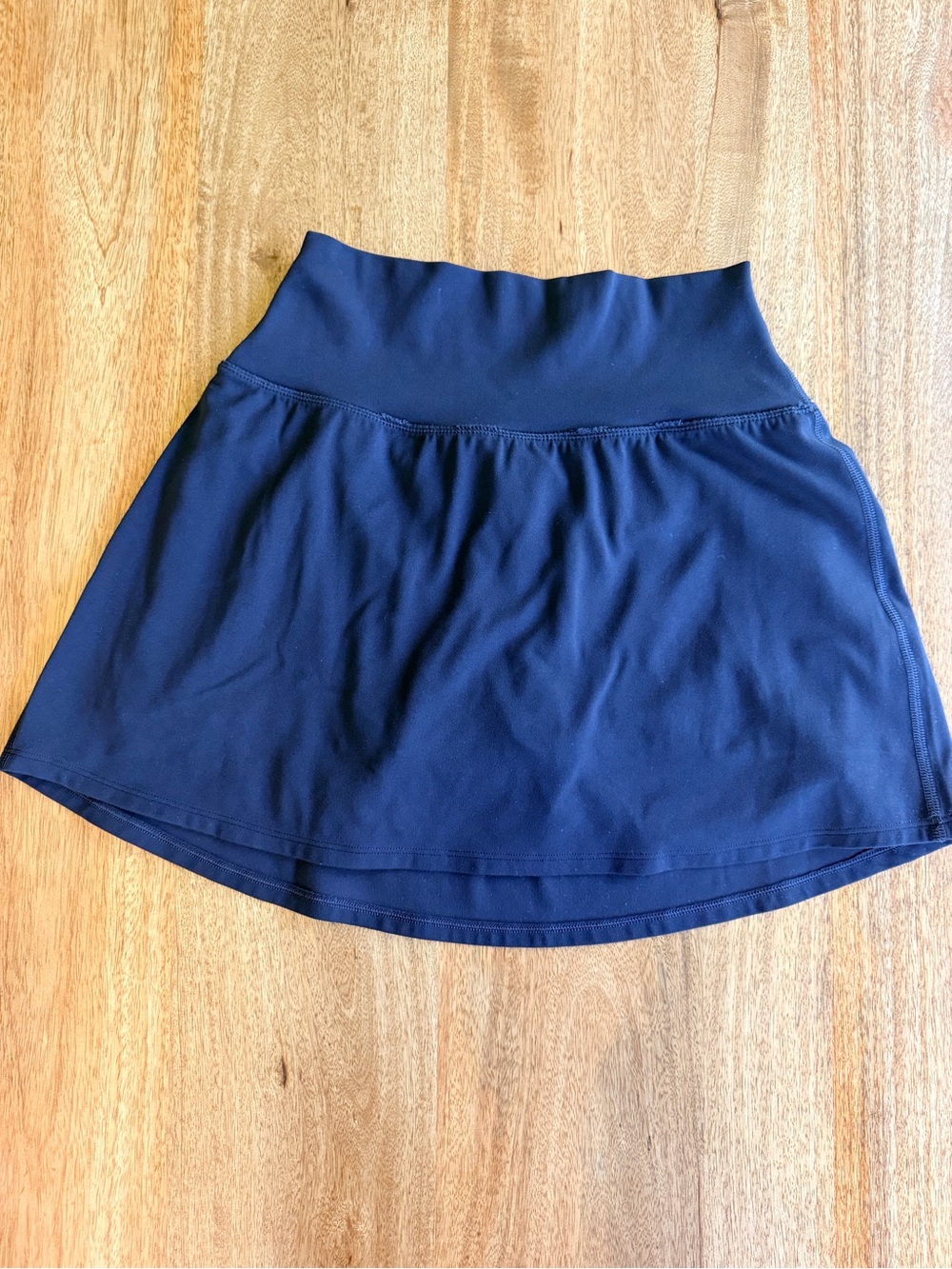 CRZ YOGA Black Athletic Skort with Wide Waistband